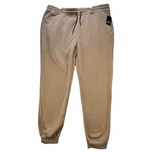 NEW Southpole Pants Mens 5XB 5XL Big Tapered Leg Jogger Sand Tan Pockets Stretch